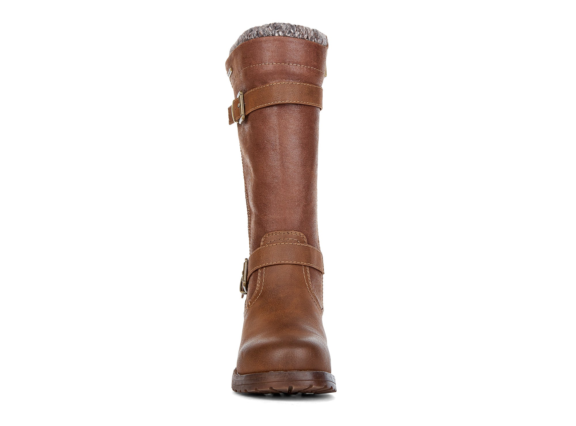 Yellow Shoes | Womens-Winter Boots-Casual-Med Shaft & Low Heel | Downhill | 