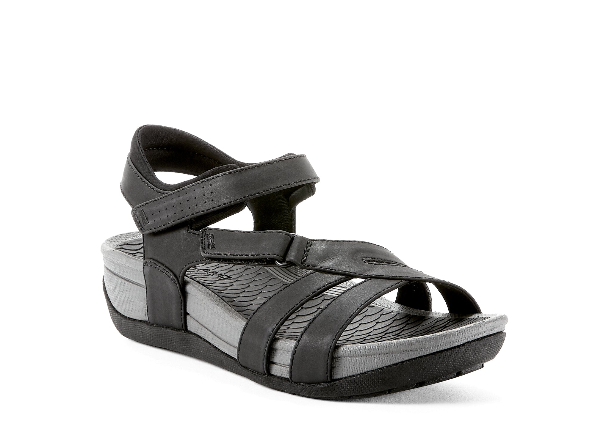 Yellow Shoes | Womens-Sandals-Beach-Med wedge/Slide | Devan | 