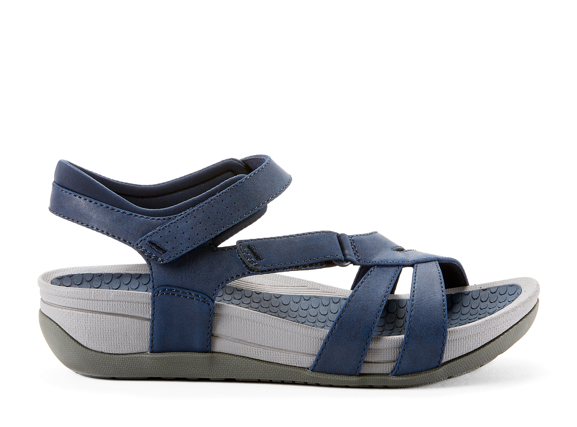 Yellow Shoes | Womens-Sandals-Beach-Med wedge/Slide | Devan | 