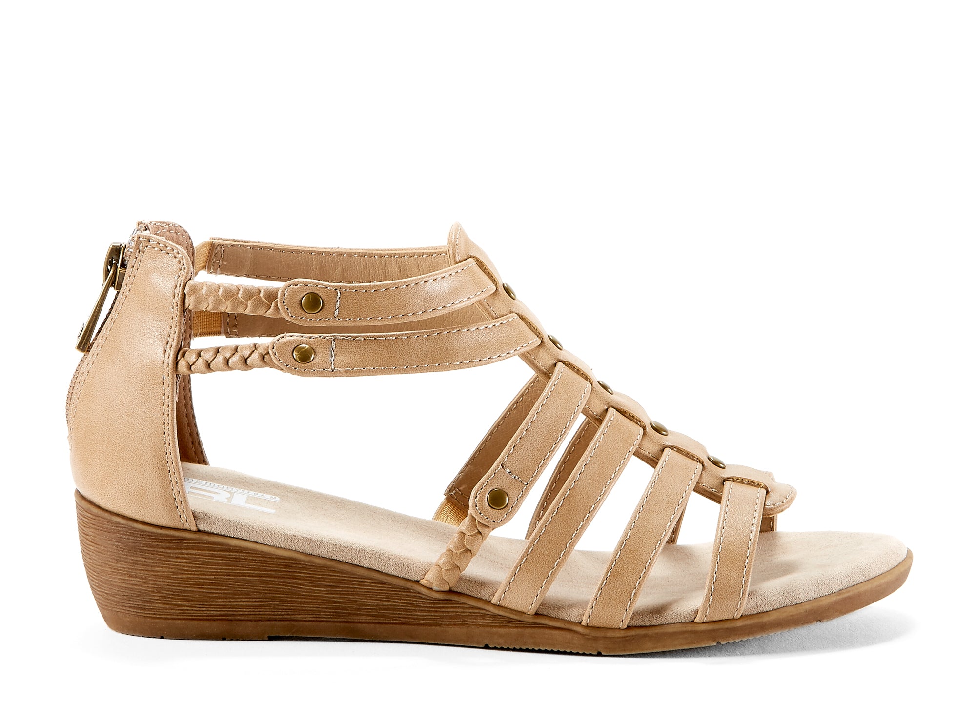 Yellow Shoes | Womens-Sandals-Comfort-Low Wedge/Gladiator | Fit Zone | 