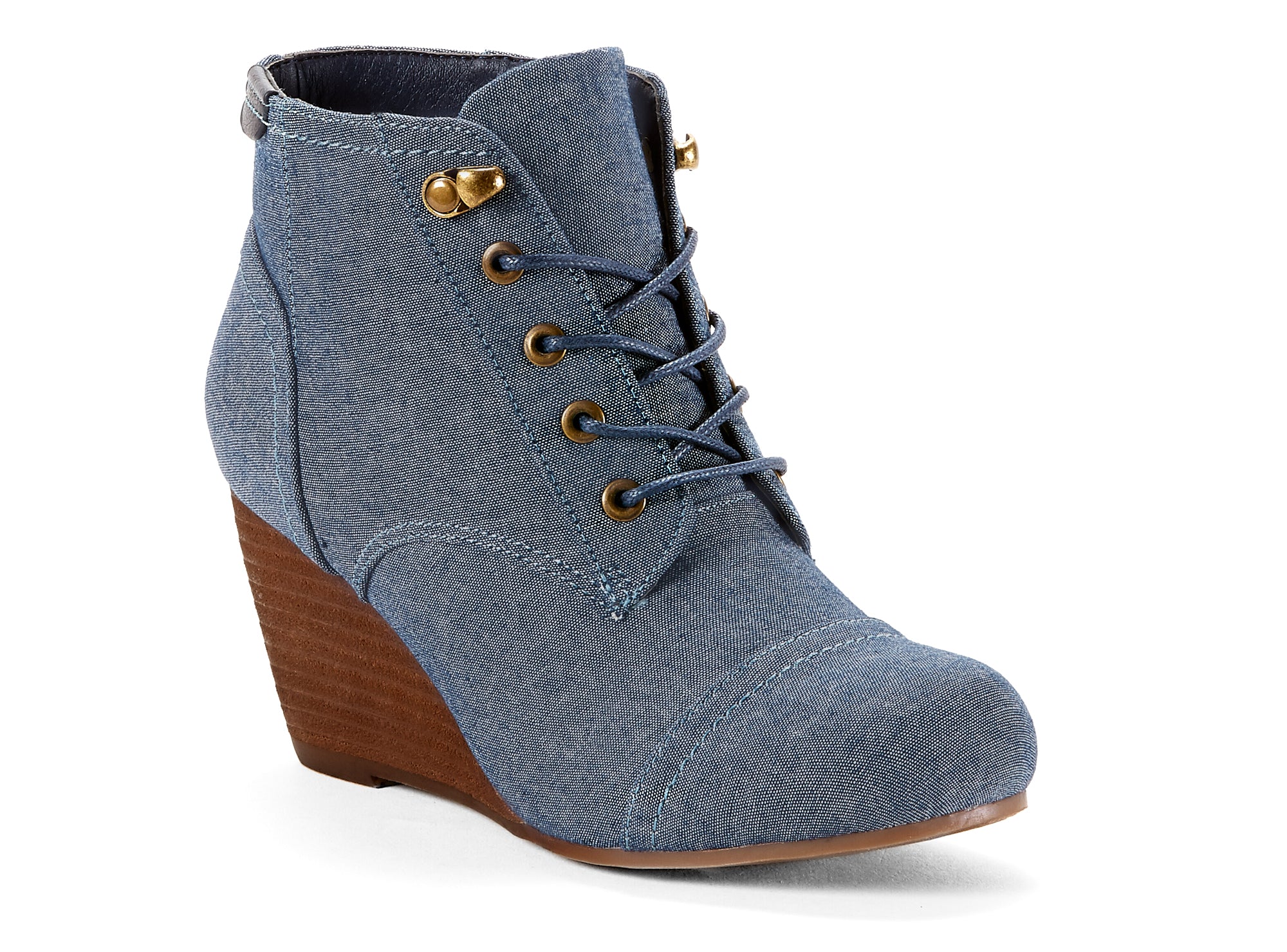 Yellow Shoes | Womens-Light Boots-Casual-Low Shaft & Med Wedge | Lomitas | 
