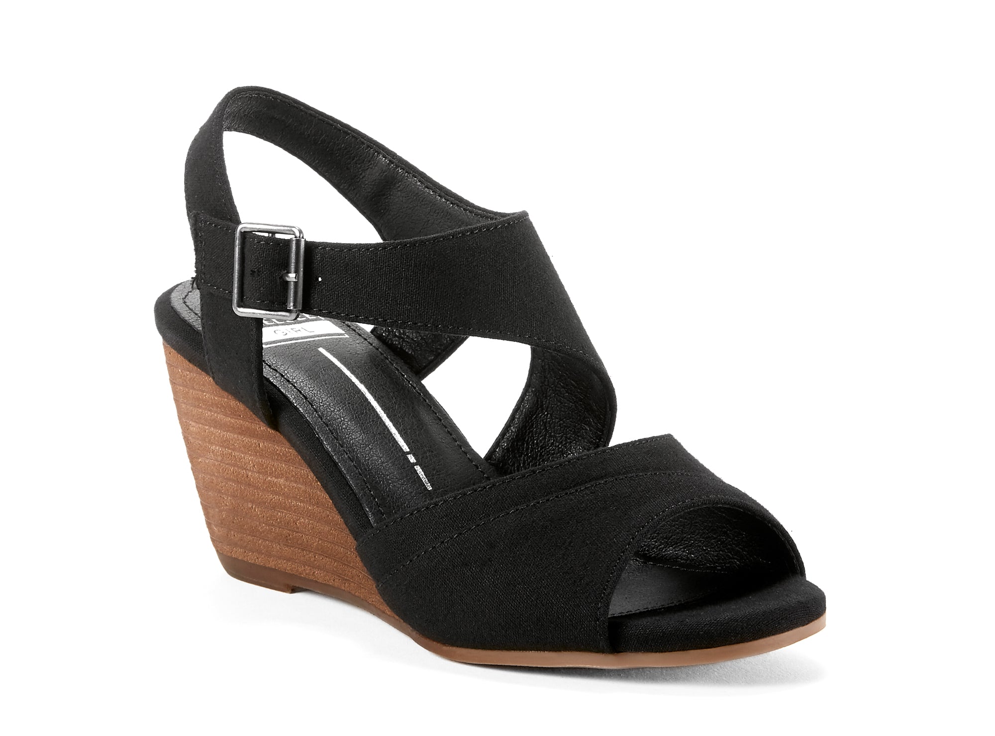 Yellow Shoes | Womens-Sandals-Dress-Med Wedge/Ankle strap | Moonlight | 