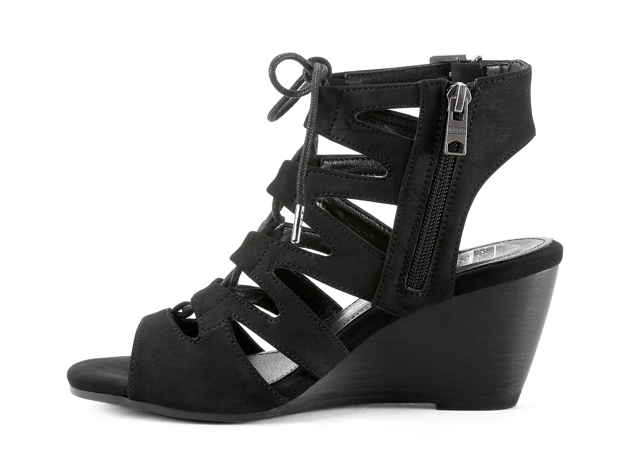 Yellow Shoes | Womens-Sandals-Dress-Med Wedge/Gladiator | Lucky Me | 