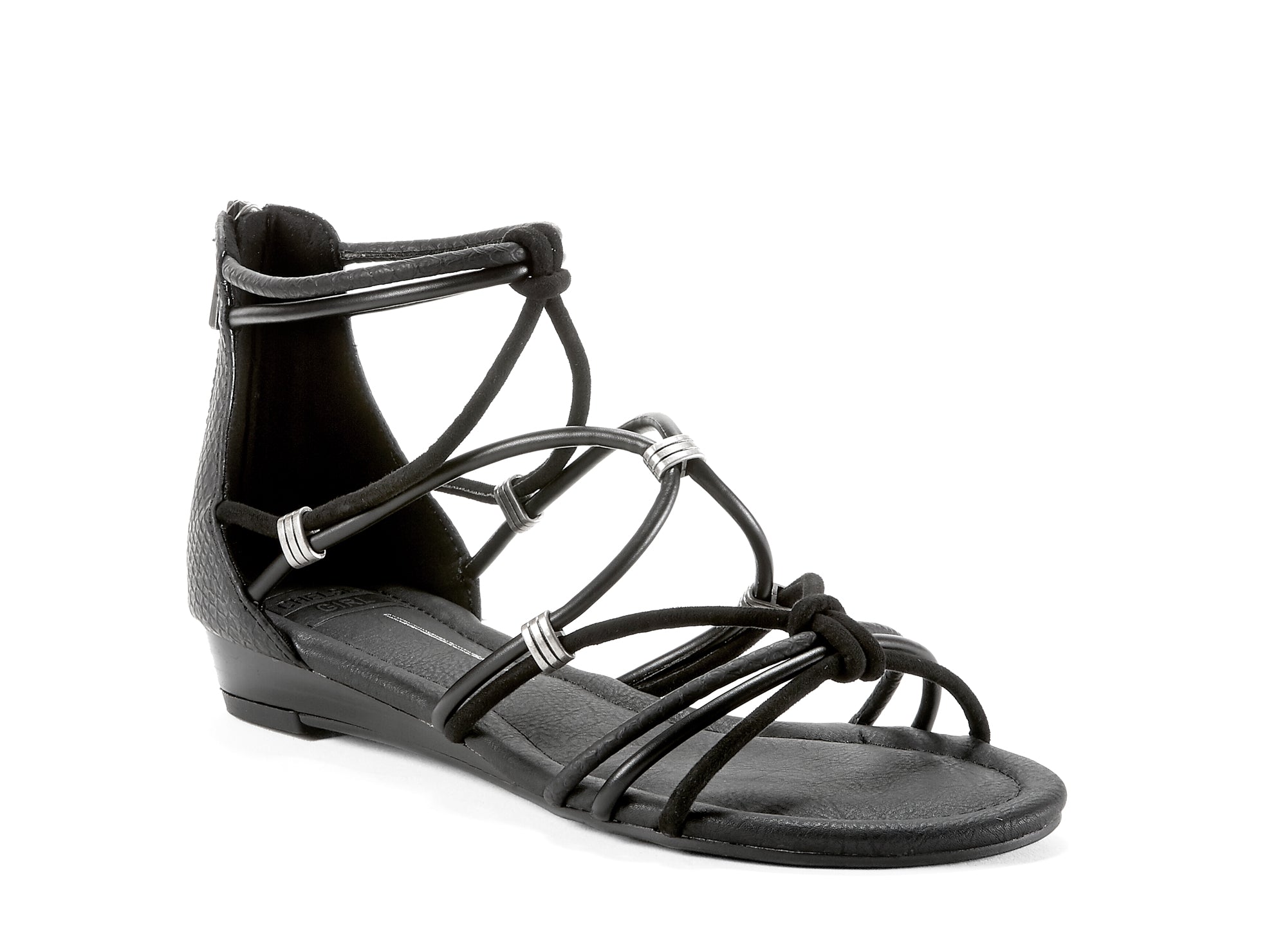 Yellow Shoes | Womens-Sandals-Casual-Low Wedge/Ankle strap | Prelude | 