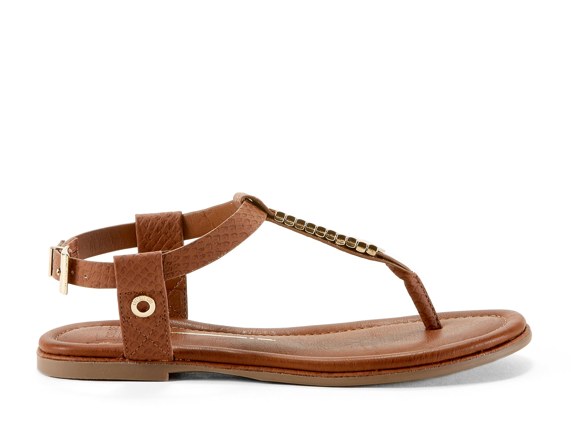 Yellow Shoes | Womens-Sandals-Casual-Flat/Ankle strap | Skyhi | 