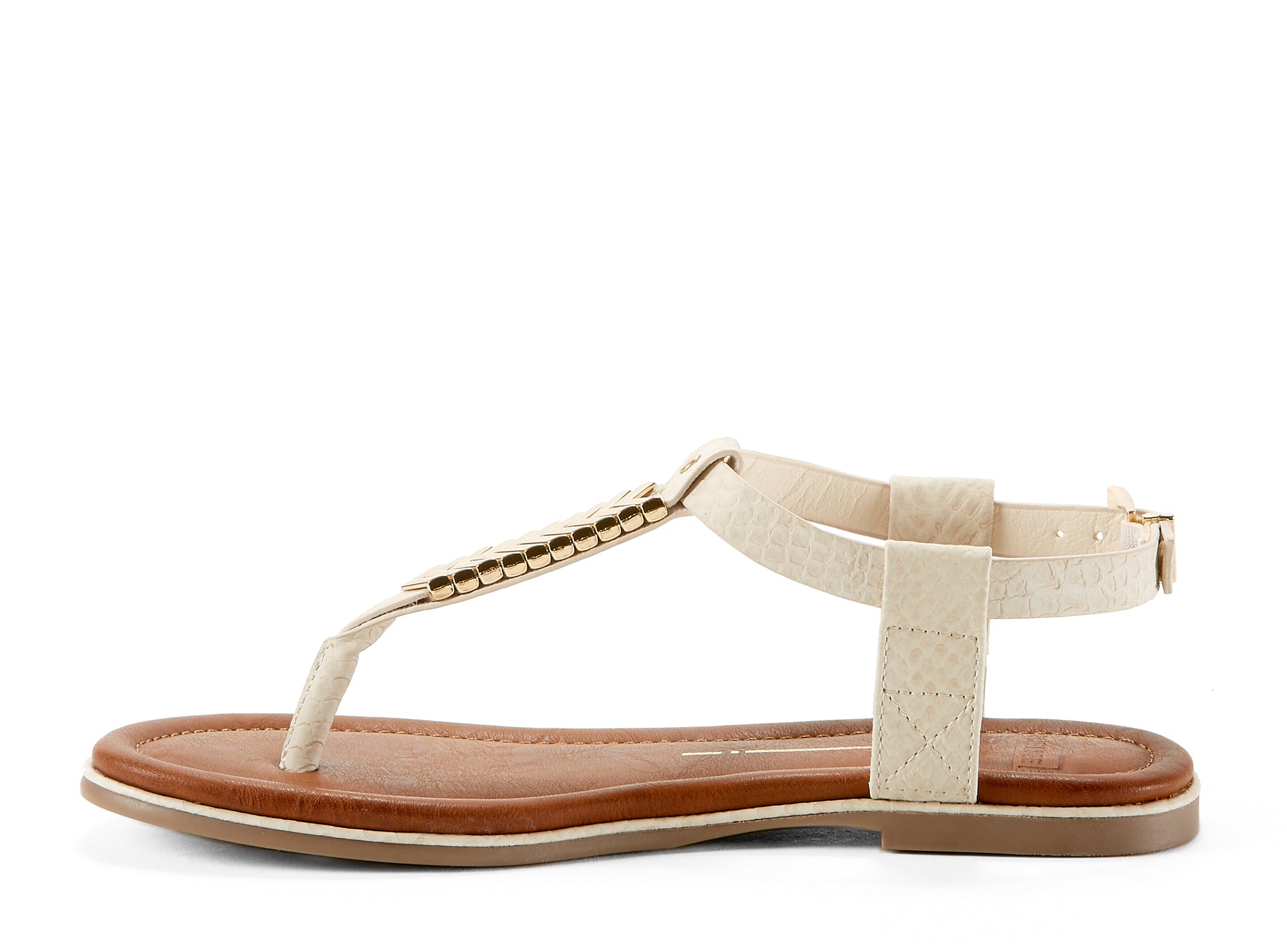 Yellow Shoes | Womens-Sandals-Casual-Flat/Ankle strap | Skyhi | 