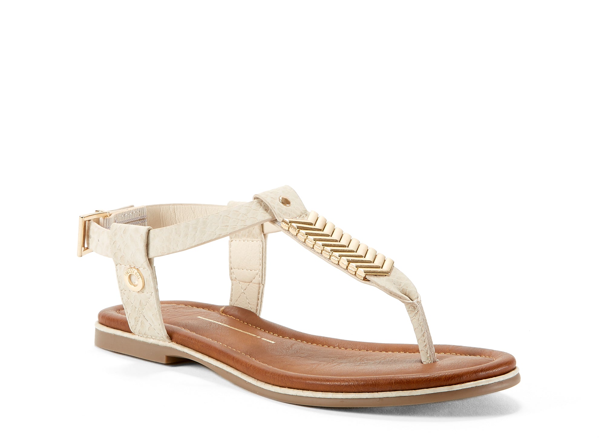 Yellow Shoes | Womens-Sandals-Casual-Flat/Ankle strap | Skyhi | 
