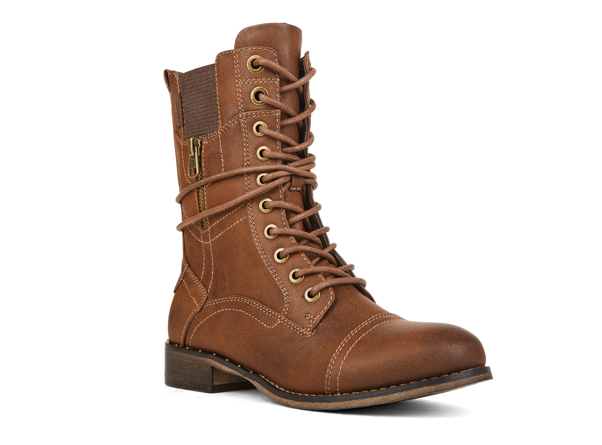 Yellow Shoes | Womens-Light Boots-Casual-Med Shaft & Low Heel | Revolutionn | 
