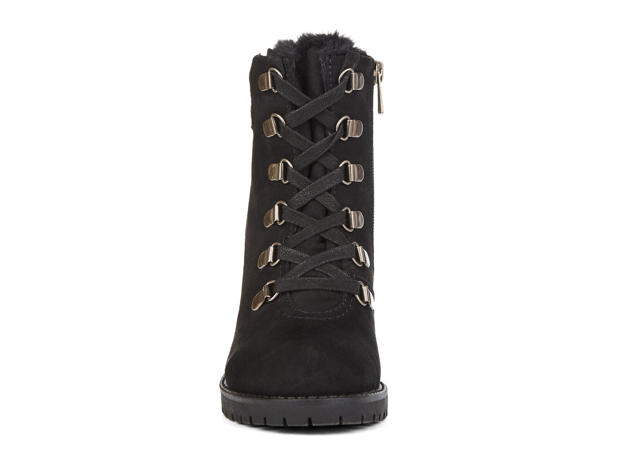 Yellow Shoes | Womens-Winter Boots-Casual-Low Shaft & Med Heel | Backwards | 