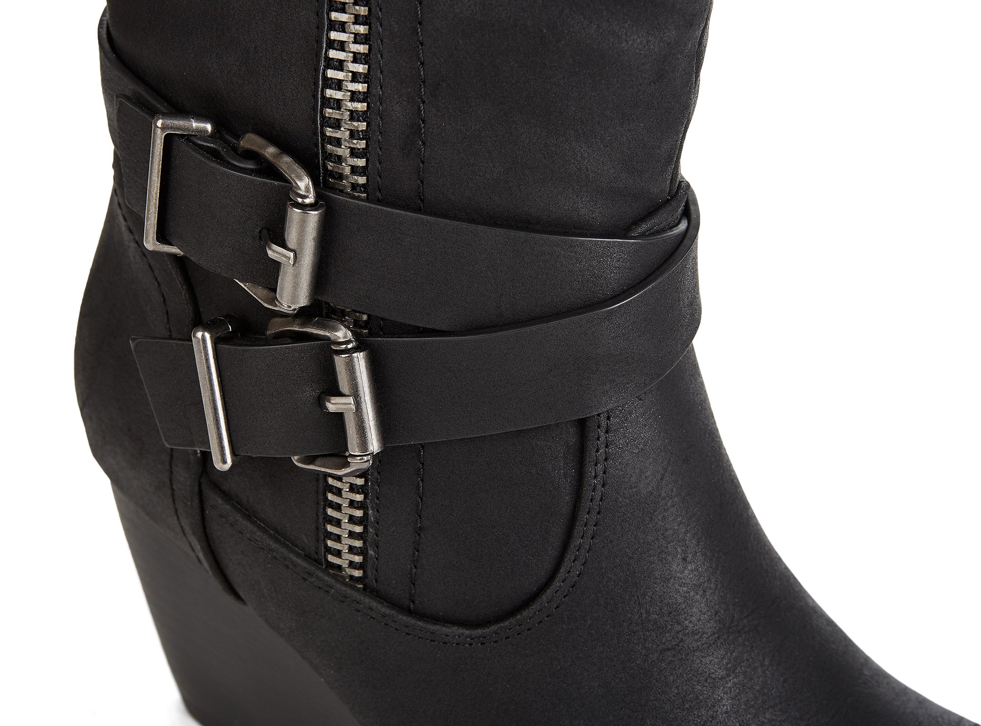Yellow Shoes | Womens-Light Boots-Casual-High Shaft & Med Wedge | Devoted | 