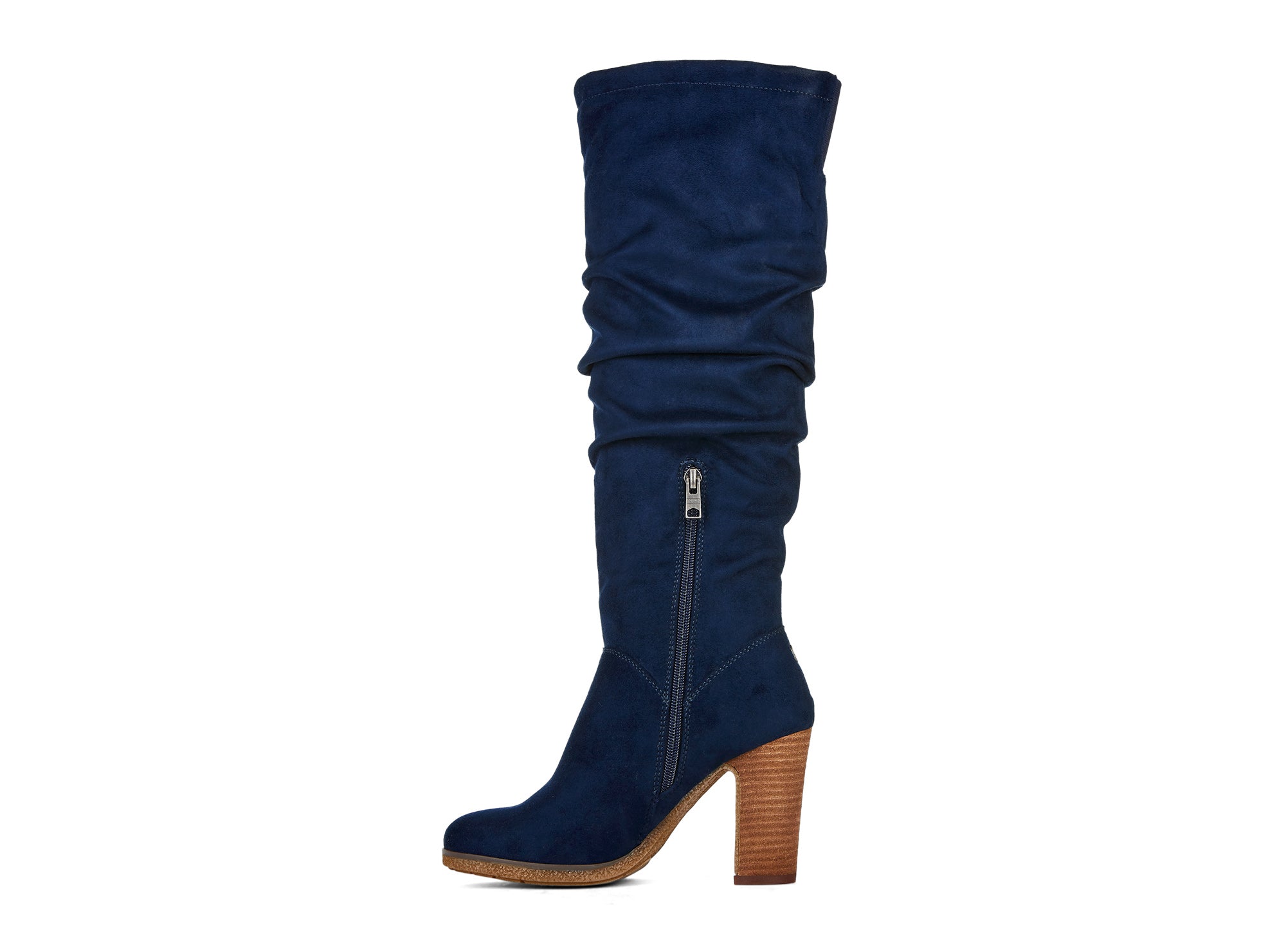 Yellow Shoes | Womens-Light Boots-Casual-High Shaft & Med Heel | Remasteredd | 