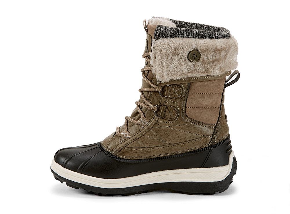 Yellow Shoes | Womens-Winter Boots-Athletic-High | Chalet Star Mid | 