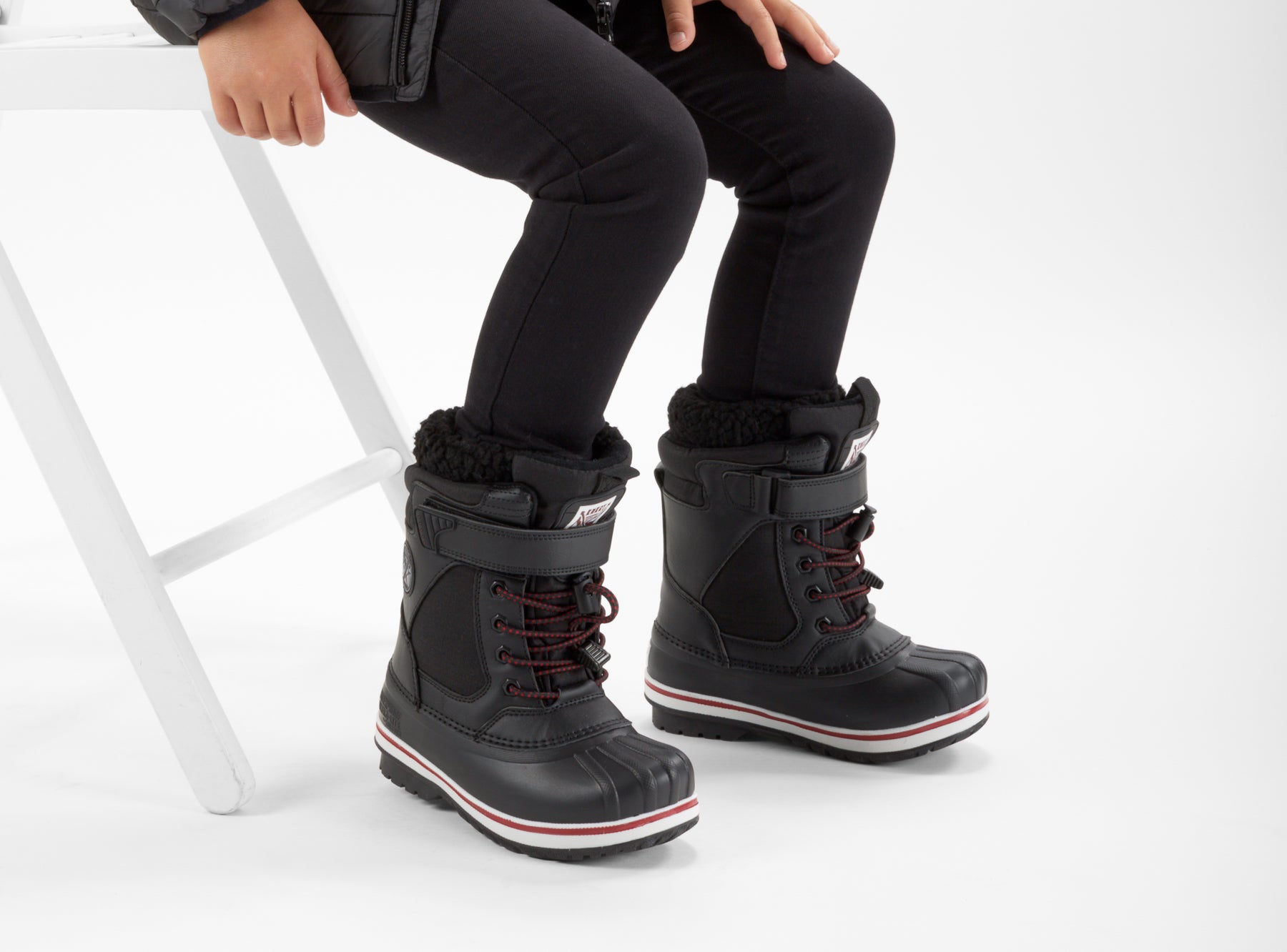 Yellow Shoes | Youth-Winter Boots-Boys-Felt Pack | Blackice Yth | 