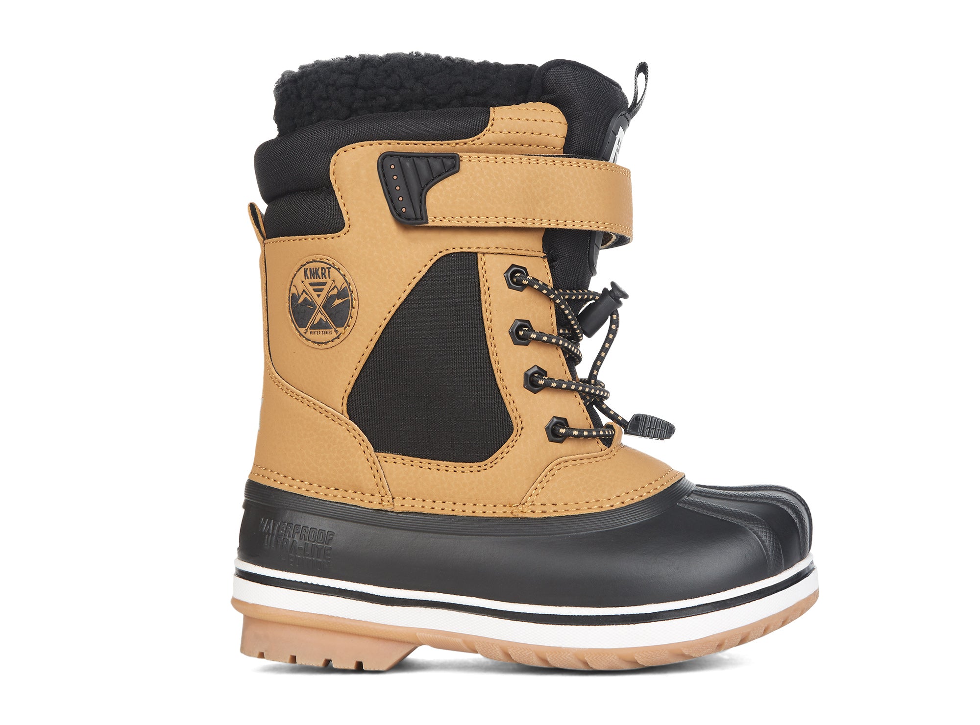 Yellow Shoes | Youth-Winter Boots-Boys-Felt Pack | Blackice Yth | 