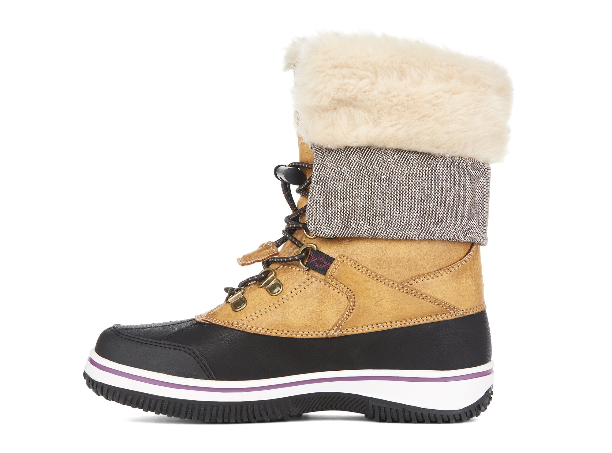 Yellow Shoes | Missy-Winter Boots-Casual-Flat & Med. Shaft | Nomad | 