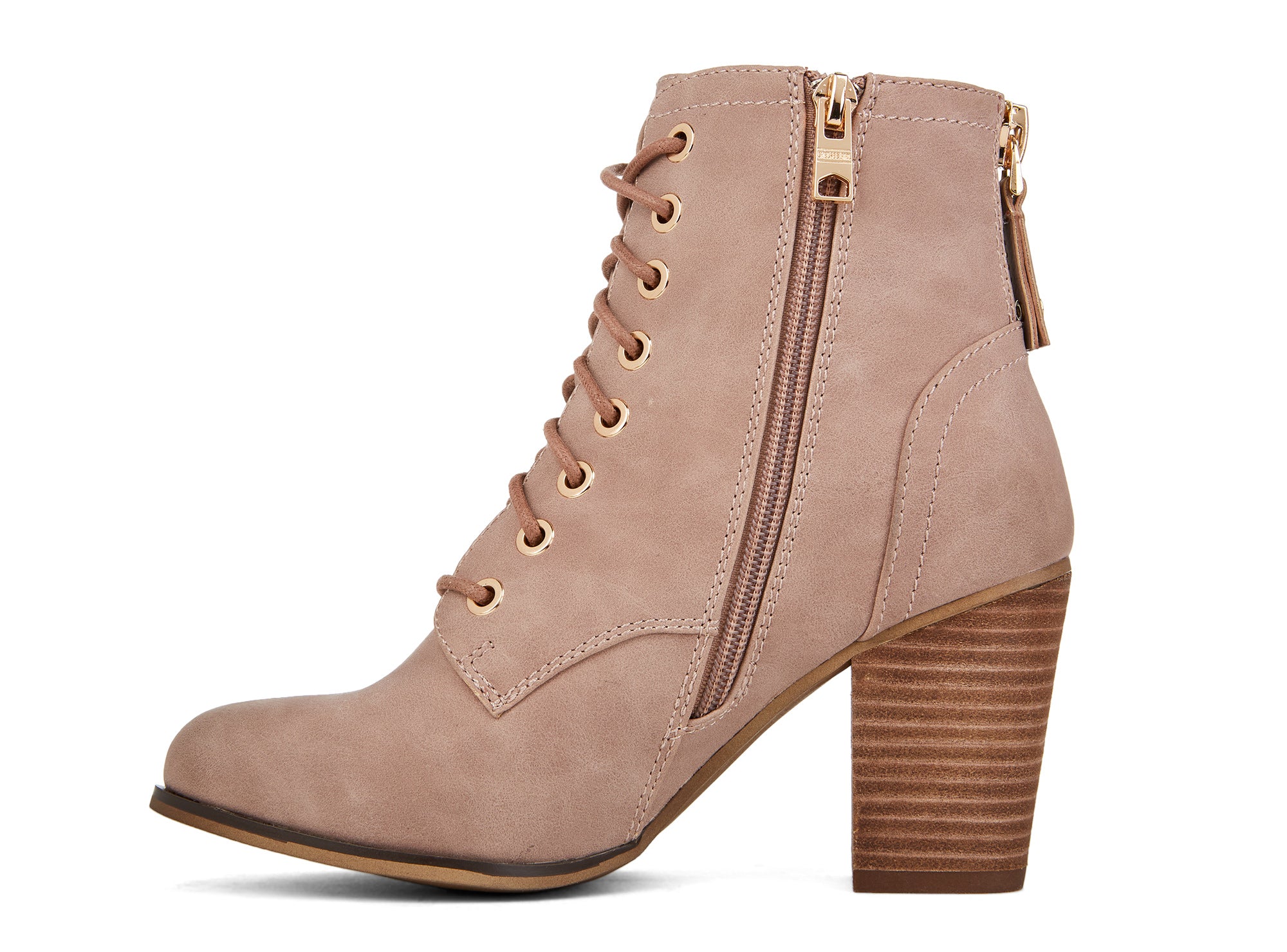 Yellow Shoes | Womens-Light Boots-Casual-Low Shaft & Med Heel | Finesse | 