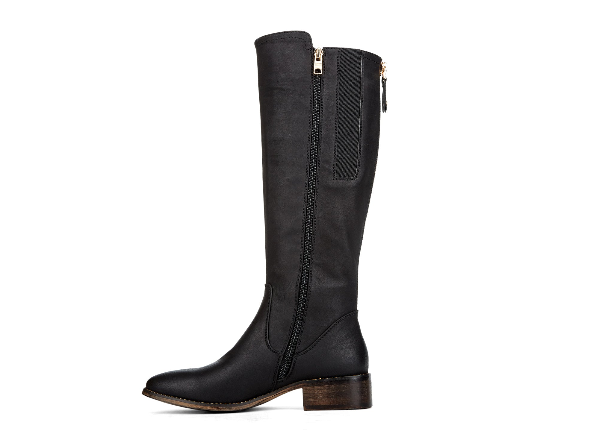 Yellow Shoes | Womens-Light Boots-Casual-High Shaft & Low Heel | Leticia | 