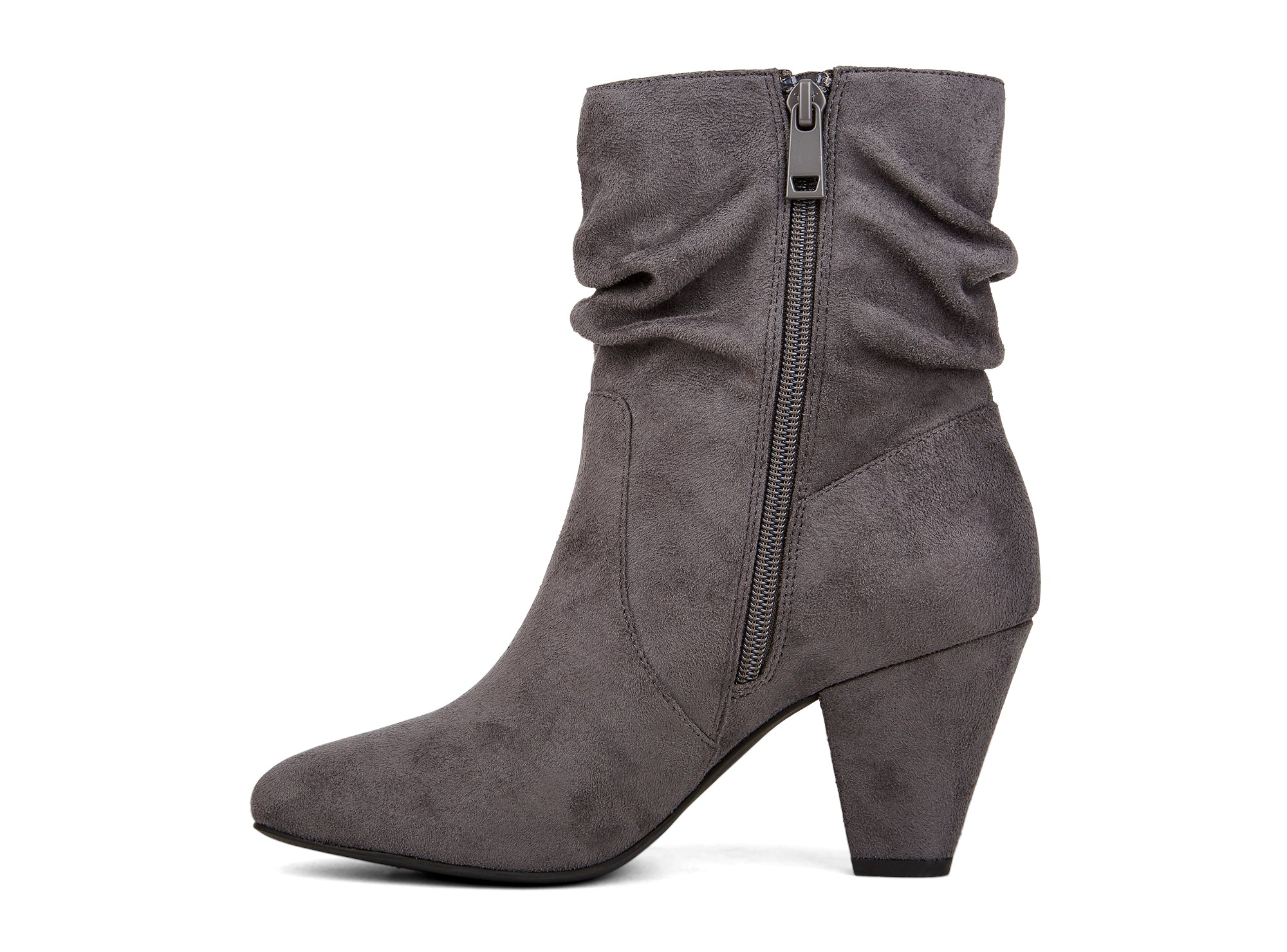 Yellow Shoes | Womens-Light Boots-Dress-Low Shaft & Med Heel | Venturaa | 