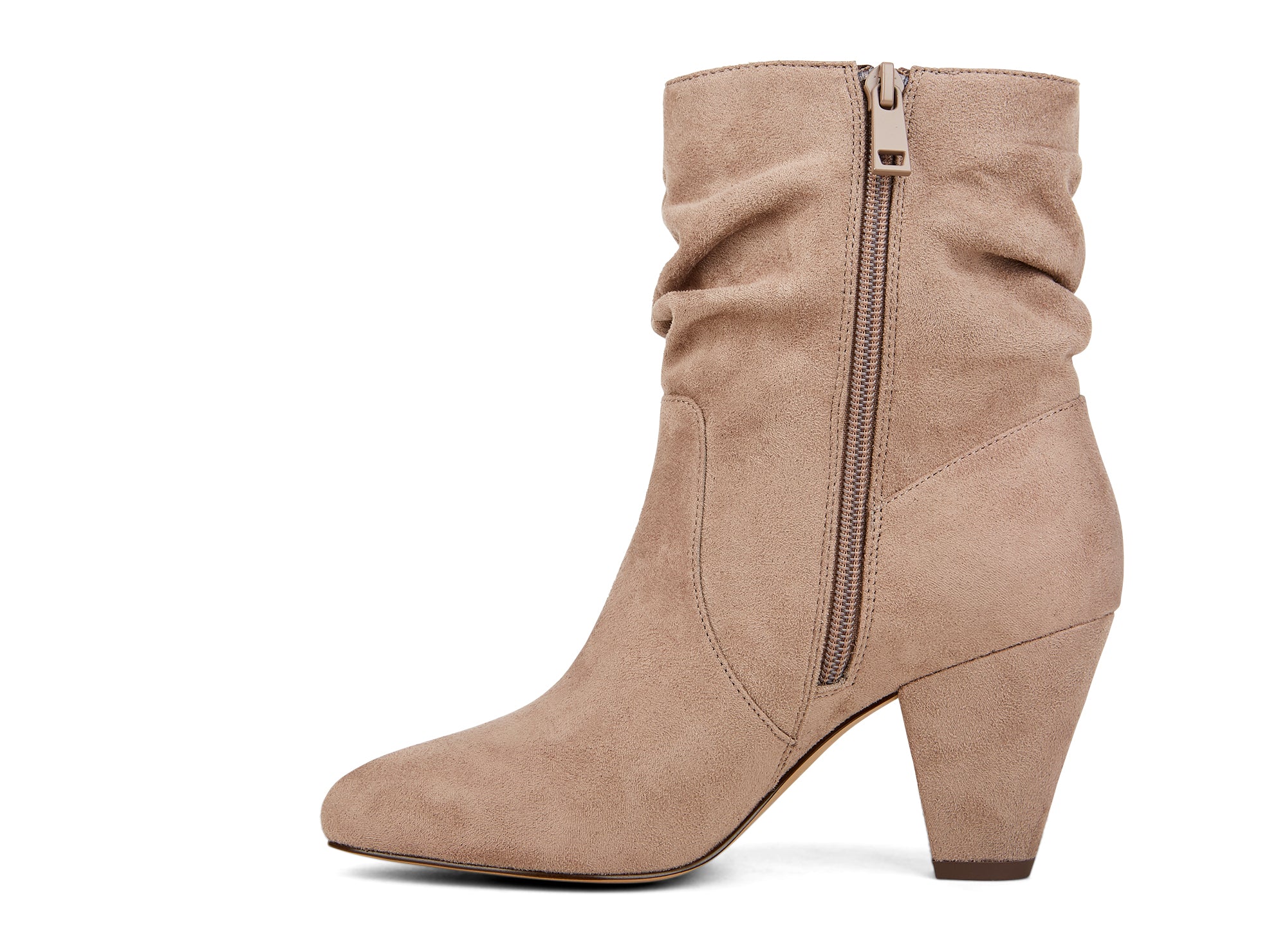 Yellow Shoes | Womens-Light Boots-Dress-Low Shaft & Med Heel | Venturaa | 