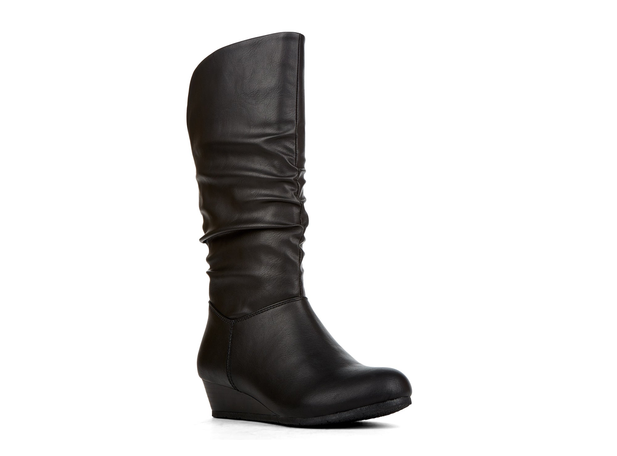 Yellow Shoes | Womens-Light Boots-Dress-Med Shaft & Low Wedge | Witness | 
