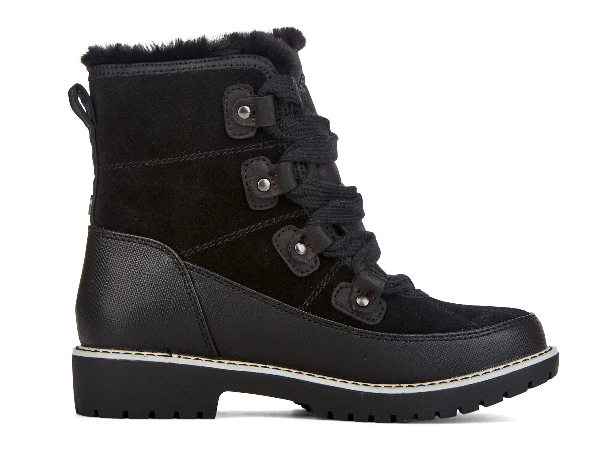 Yellow Shoes | Womens-Winter Boots-Casual-Low Shaft & Flat Heel | Woodlander | 