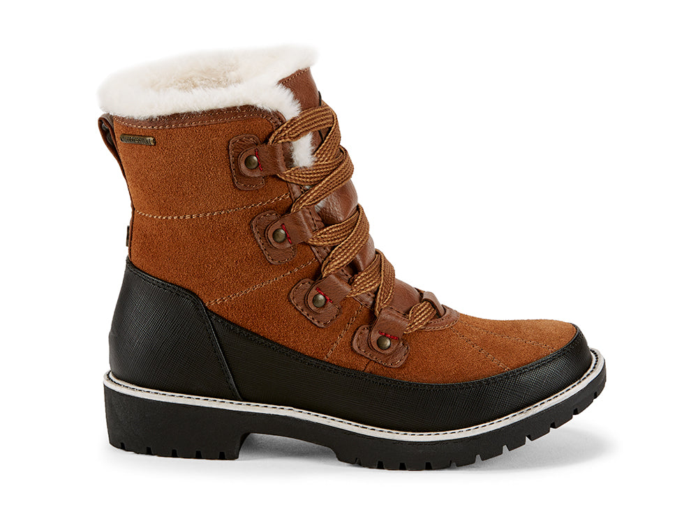 Yellow Shoes | Womens-Winter Boots-Casual-Low Shaft & Flat Heel | Woodlander | 