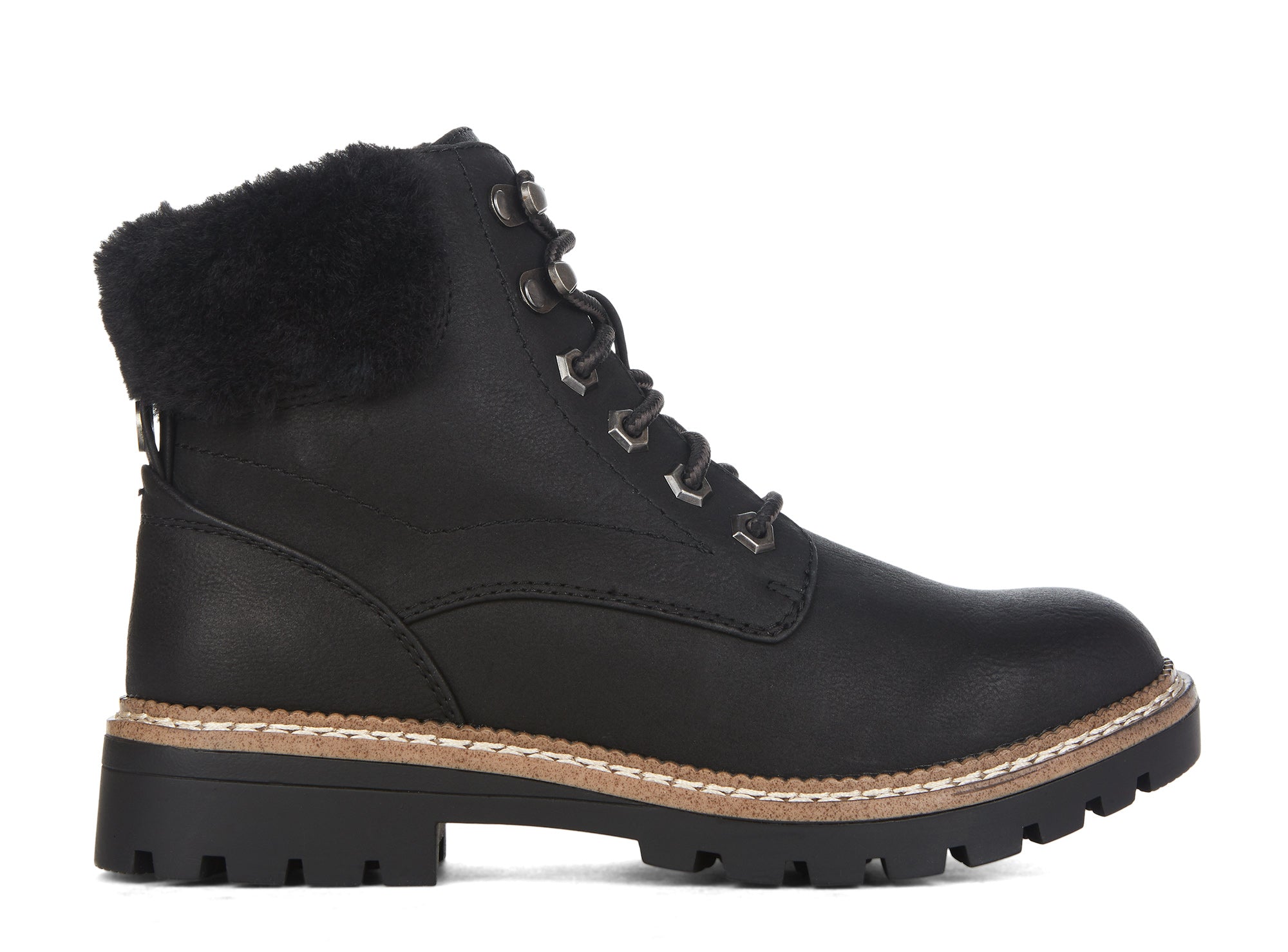 Yellow Shoes | Womens-Winter Boots-Casual-Low Shaft & Low Heel | Gather | 