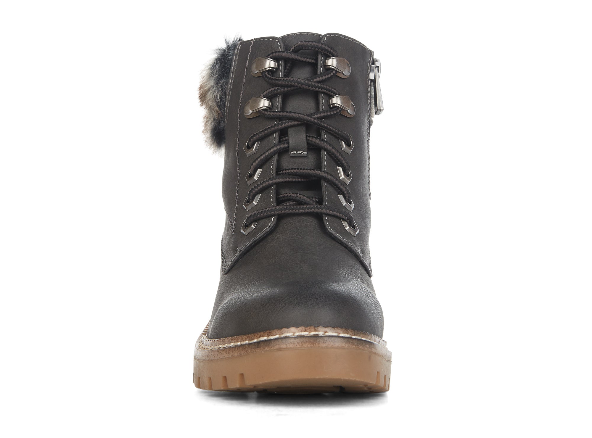 Yellow Shoes | Womens-Winter Boots-Casual-Low Shaft & Low Heel | Gather | 