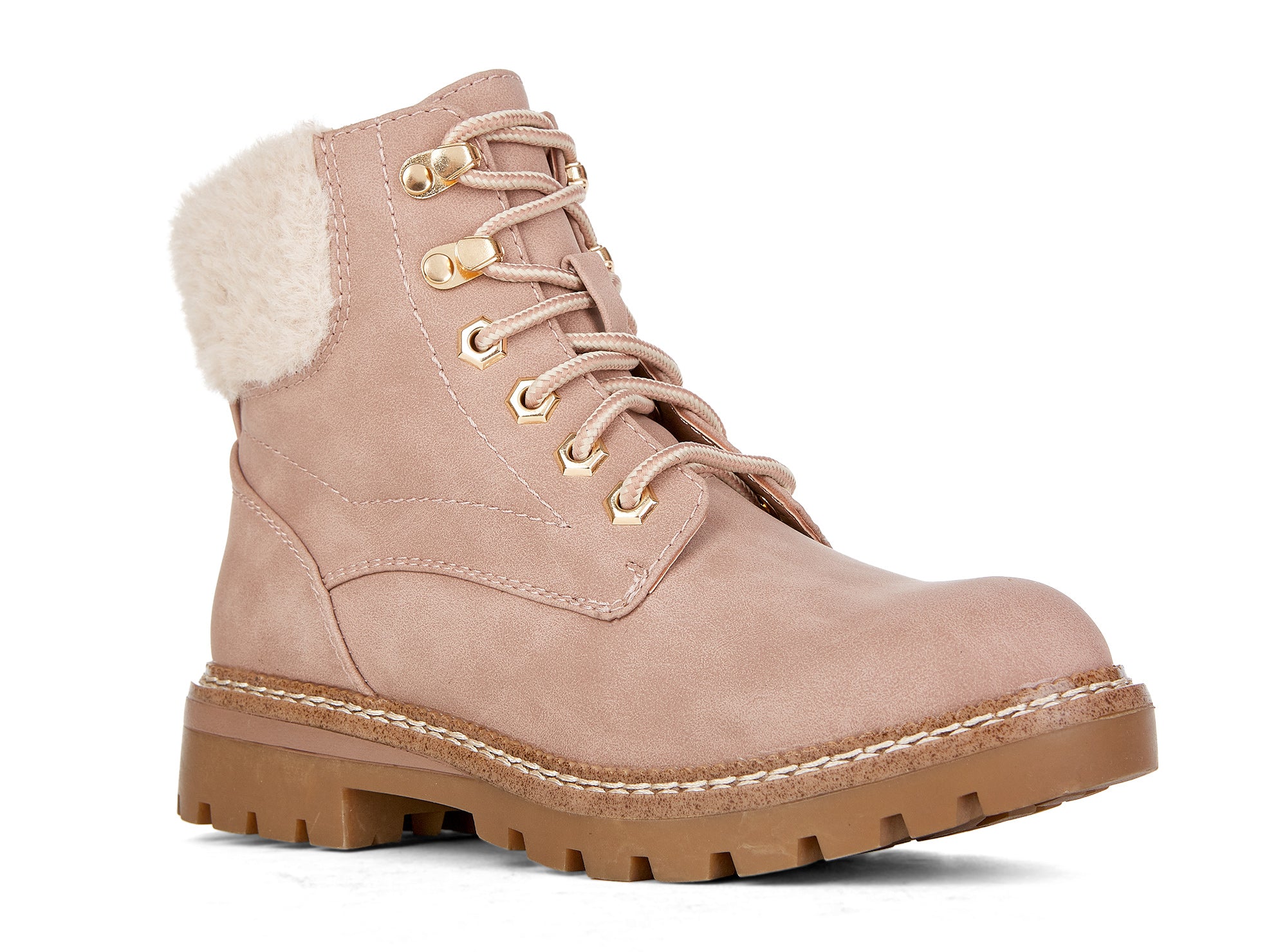 Yellow Shoes | Womens-Winter Boots-Casual-Low Shaft & Low Heel | Gather | 