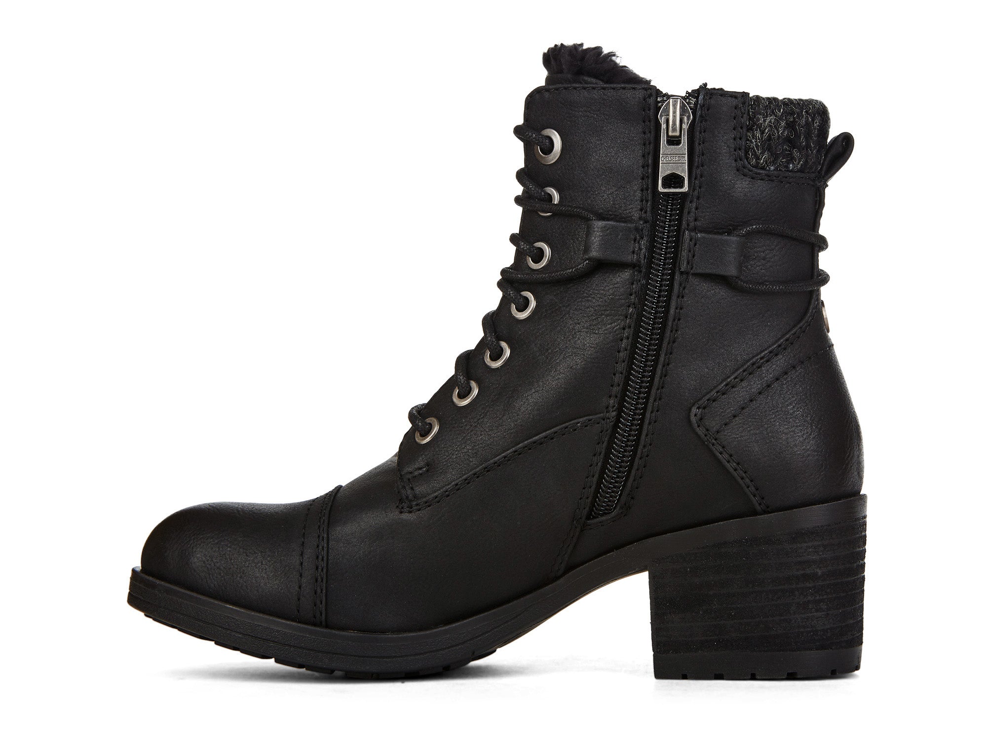 Yellow Shoes | Womens-Winter Boots-Casual-Low Shaft & Med Heel | Territory | 