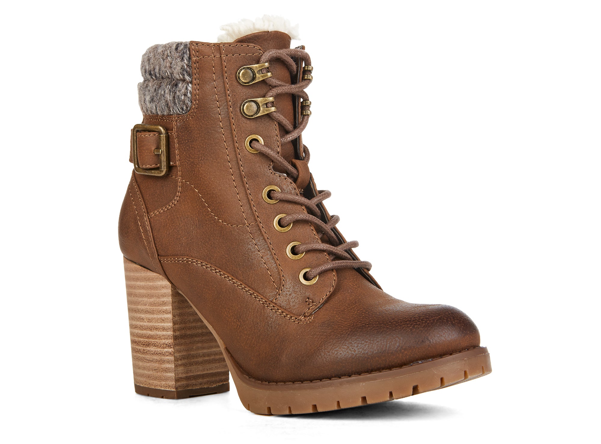 Yellow Shoes | Womens-Winter Boots-Casual-Low Shaft & Med Heel | Laurier | 