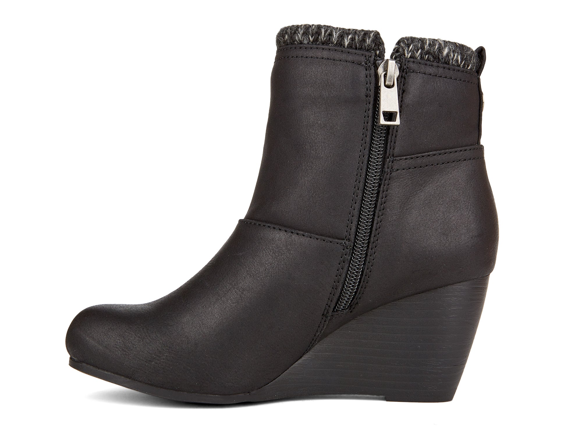 Yellow Shoes | Womens-Winter Boots-Casual-Low Shaft & Med Wedge | Willows | 