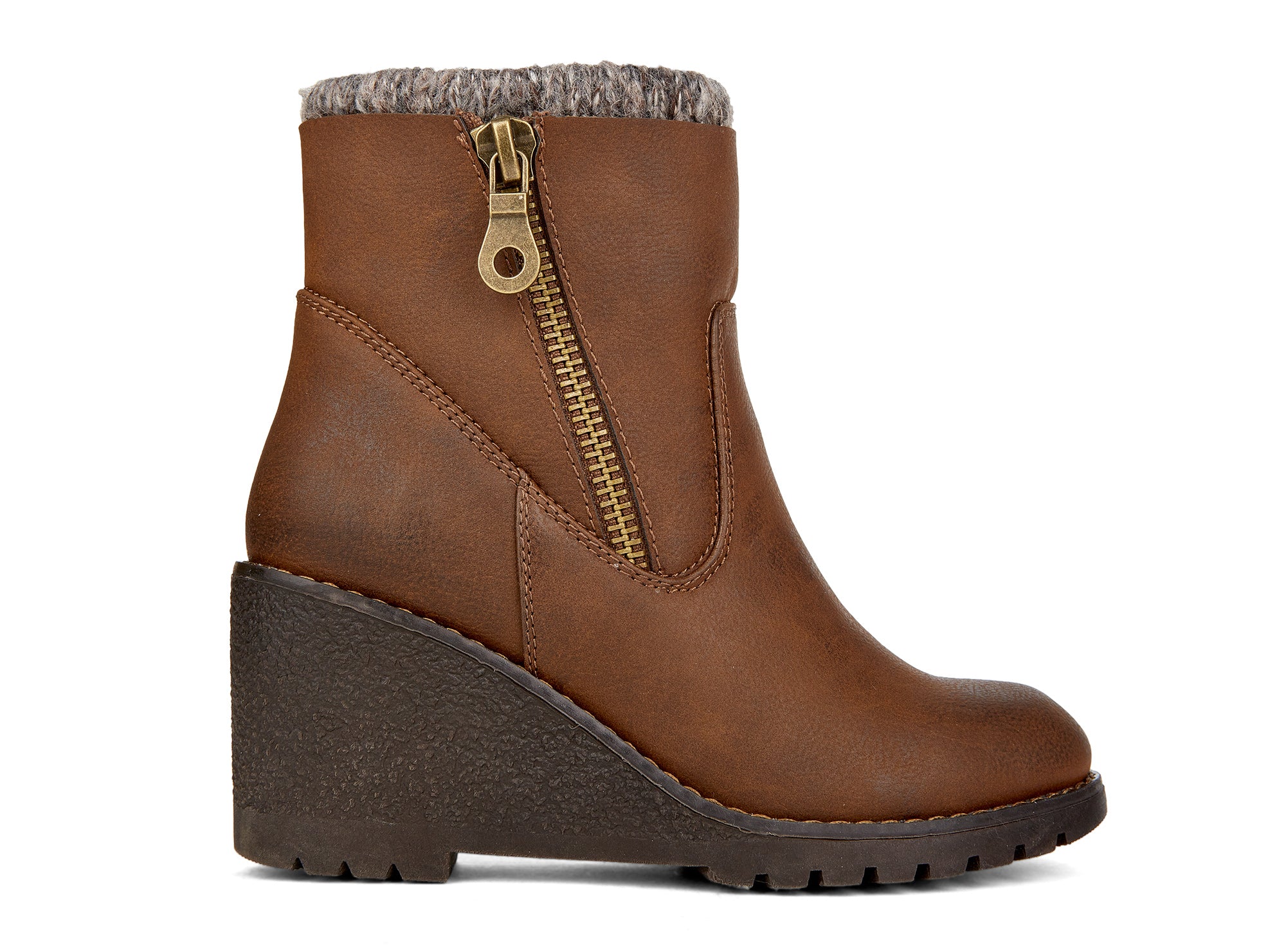 Yellow Shoes | Womens-Winter Boots-Casual-Low Shaft & Med Wedge | Jans | 