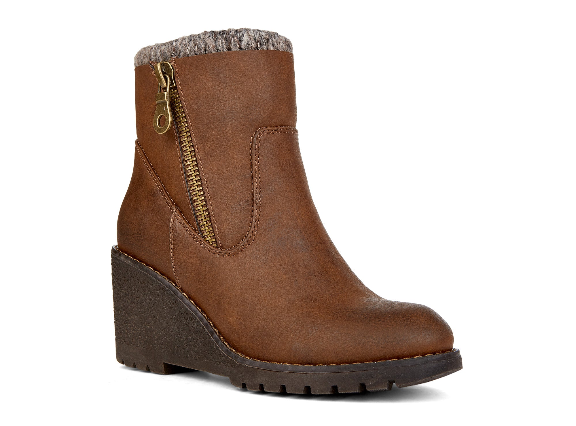 Yellow Shoes | Womens-Winter Boots-Casual-Low Shaft & Med Wedge | Jans | 