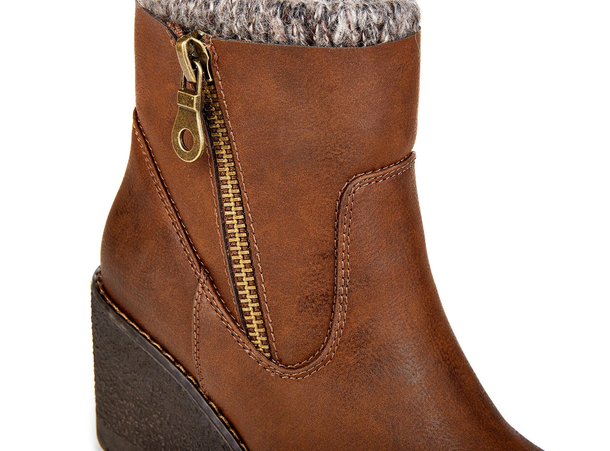 Yellow Shoes | Womens-Winter Boots-Casual-Low Shaft & Med Wedge | Jans | 