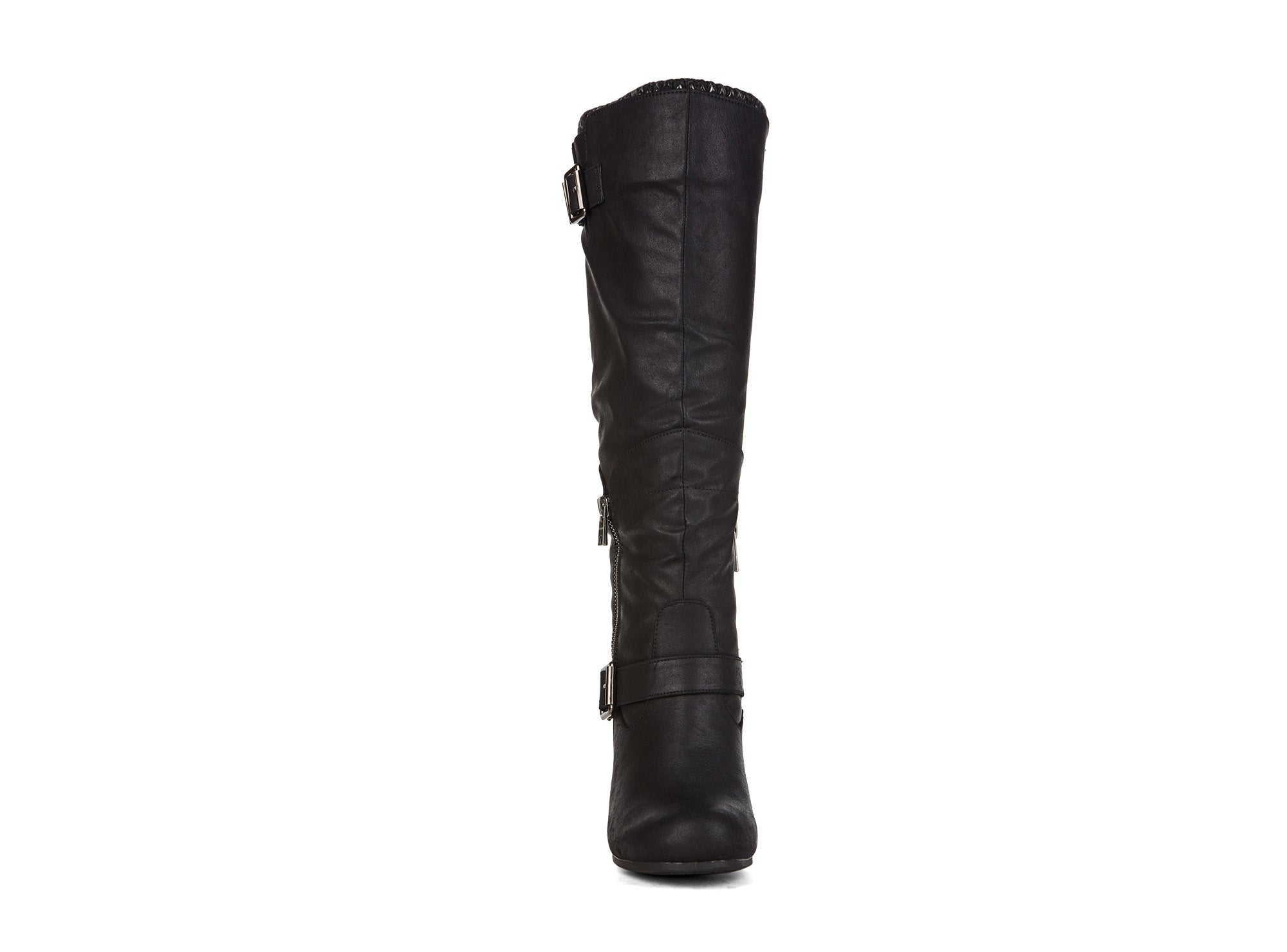 Yellow Shoes | Womens-Winter Boots-Casual-High Shaft & Med Wedge | Redbank | 