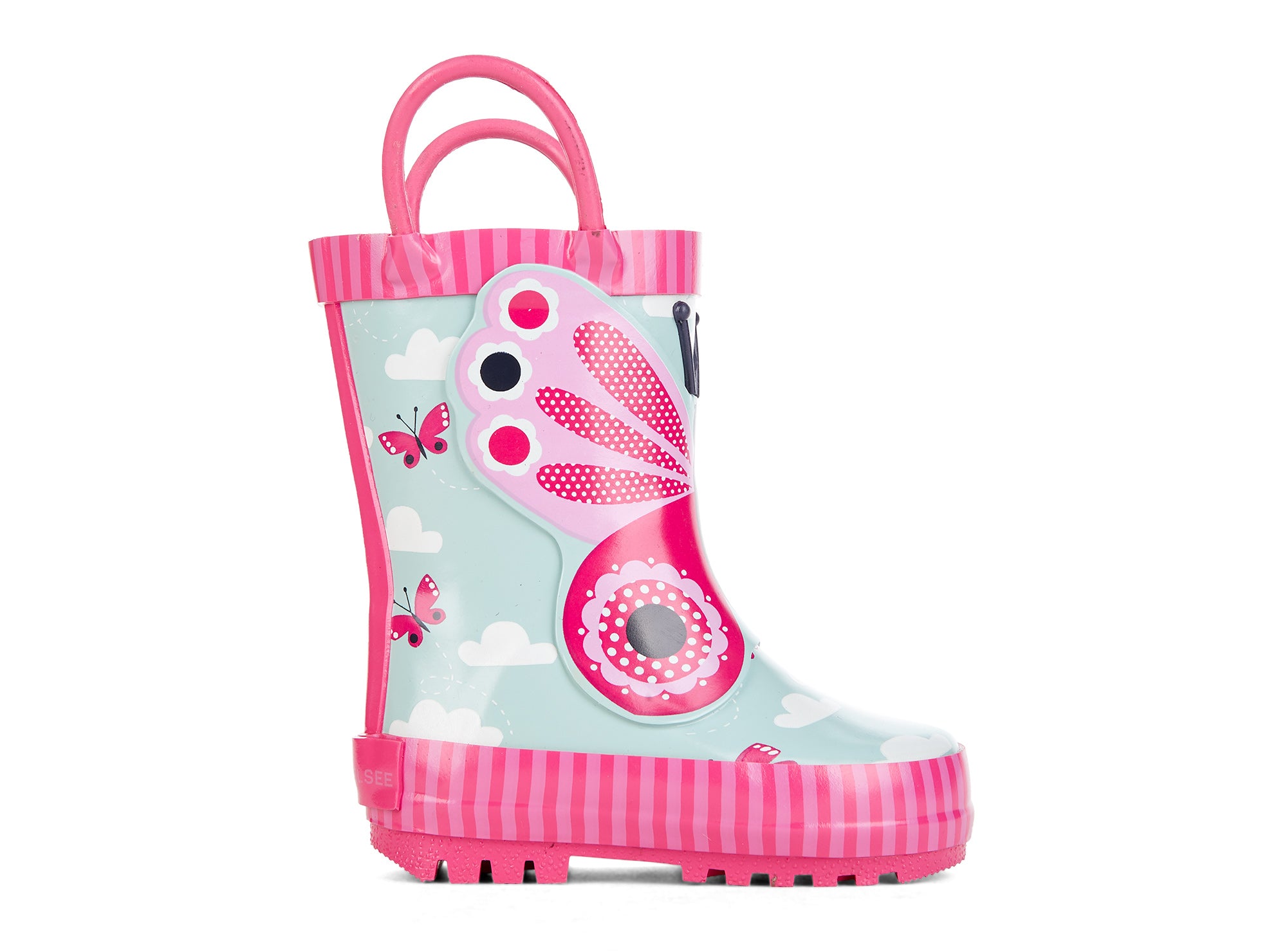 Yellow Shoes | Baby-Rainwear-Girls-Rain Boot | Atenna | 
