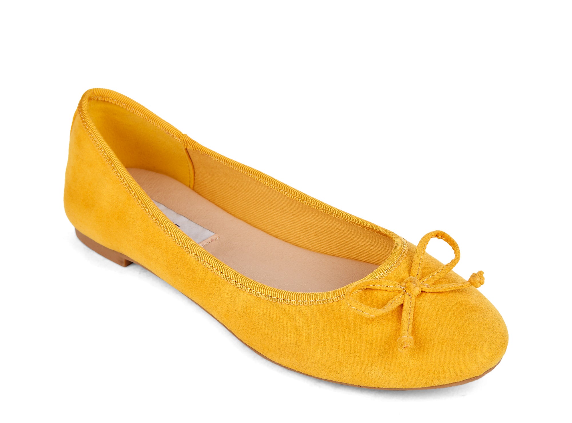 Yellow Shoes | Womens-Shoes-Casual-Flat/Ballerina | Mantraa II | 