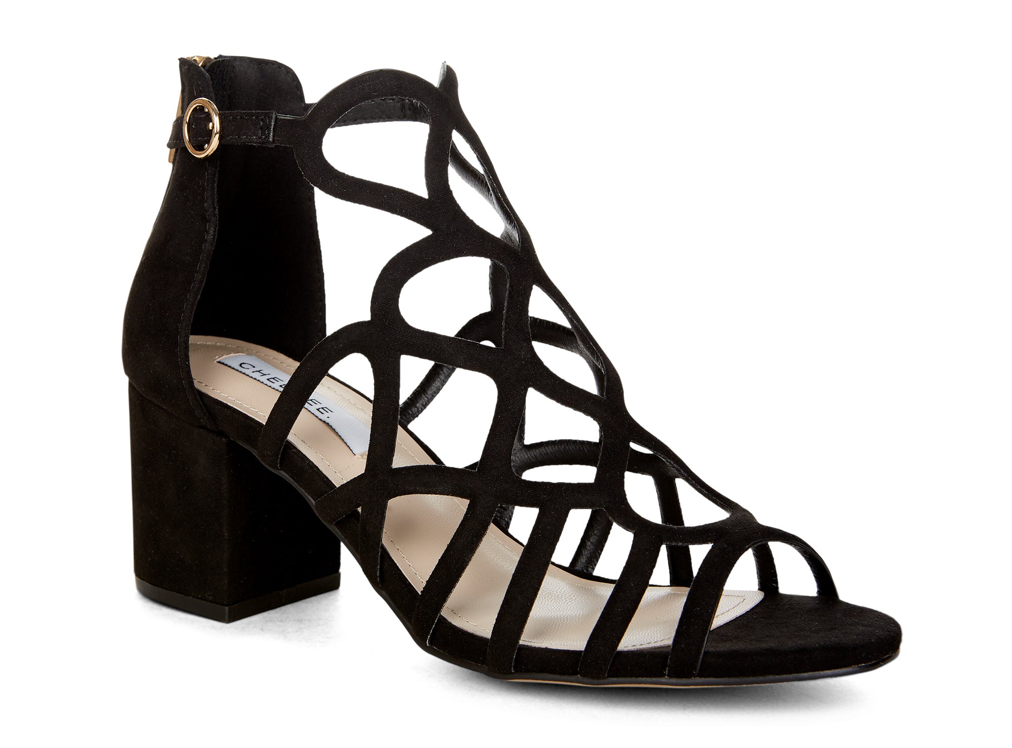 Yellow Shoes | Womens-Sandals-Dress-Med Heel/Gladiator | Saintly | 