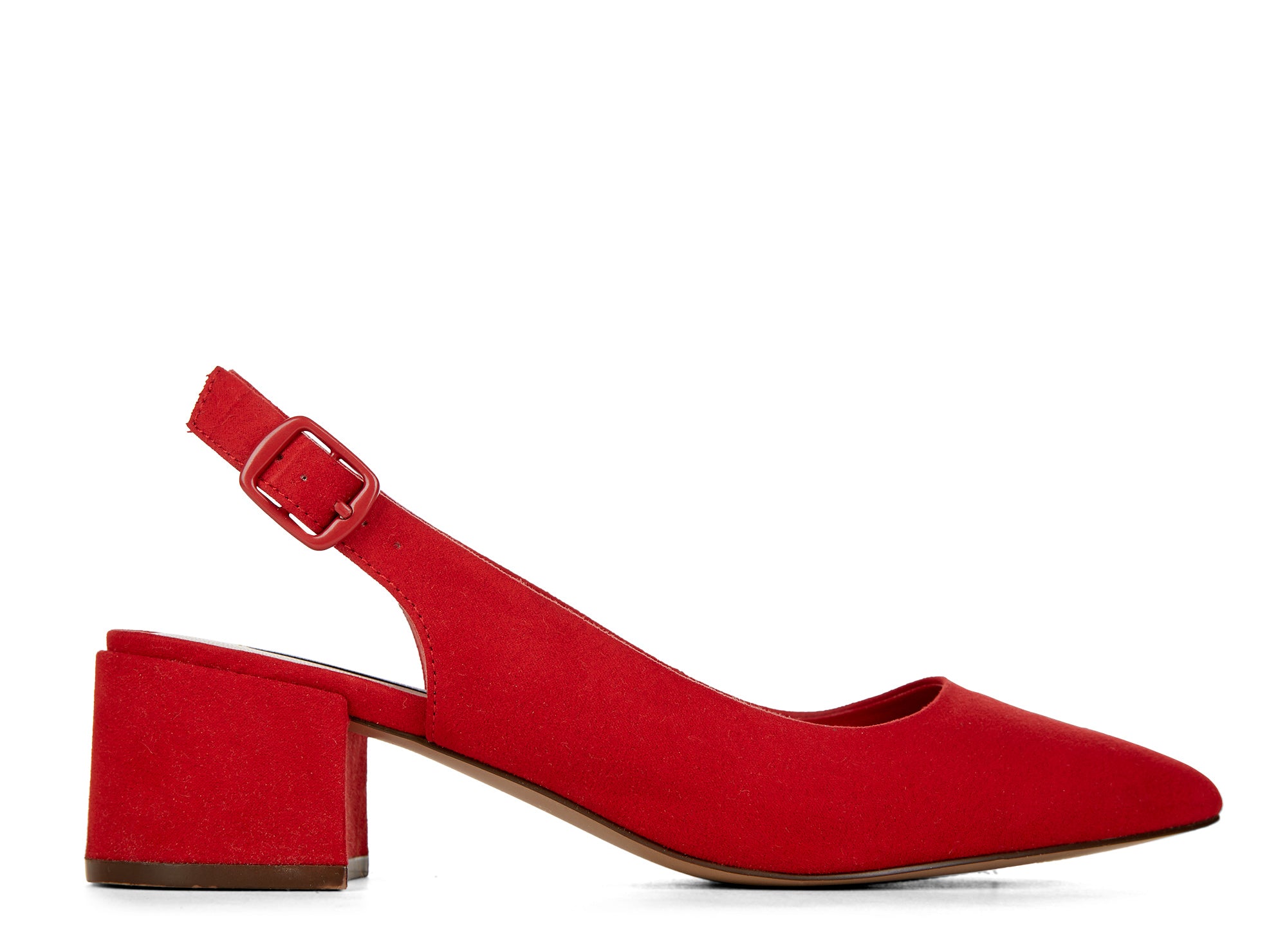 Yellow Shoes | Womens-Shoes-Dress-Heels-Low | Rosewood | 