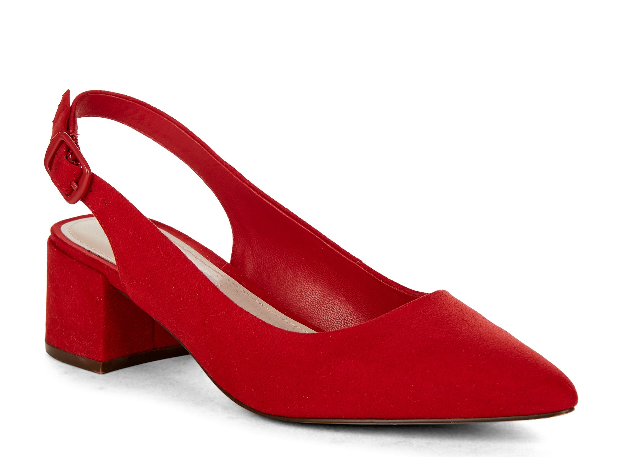 Yellow Shoes | Womens-Shoes-Dress-Heels-Low | Rosewood | 