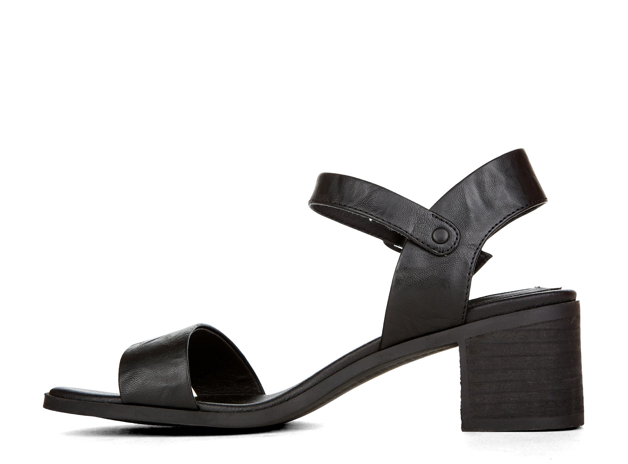 Yellow Shoes | Womens-Sandals-Casual-Med Heel/Ankle strap | Becca | 