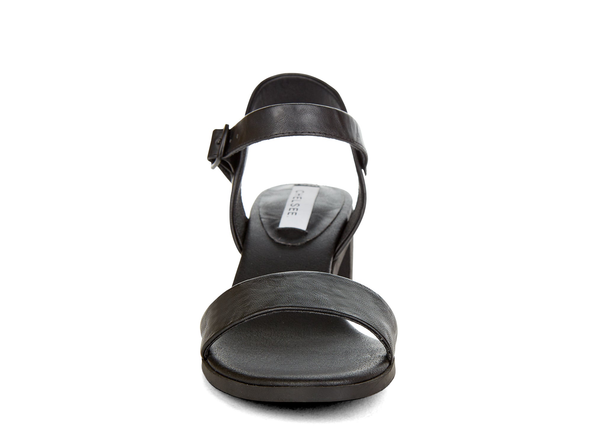 Yellow Shoes | Womens-Sandals-Casual-Med Heel/Ankle strap | Becca | 