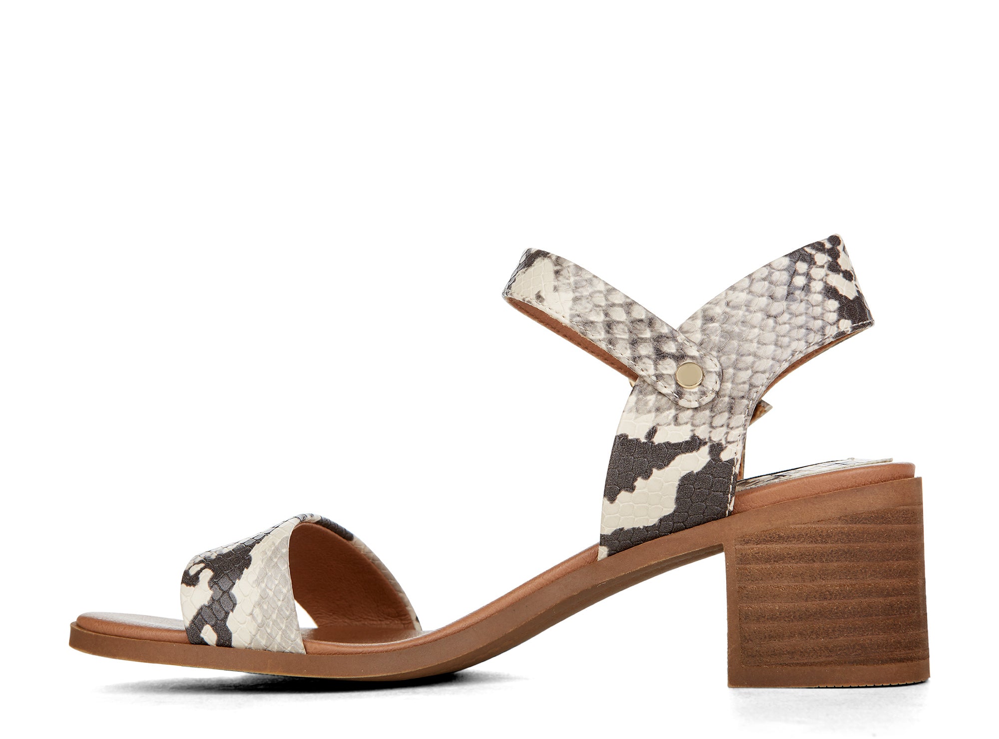Yellow Shoes | Womens-Sandals-Casual-Med Heel/Ankle strap | Becca | 