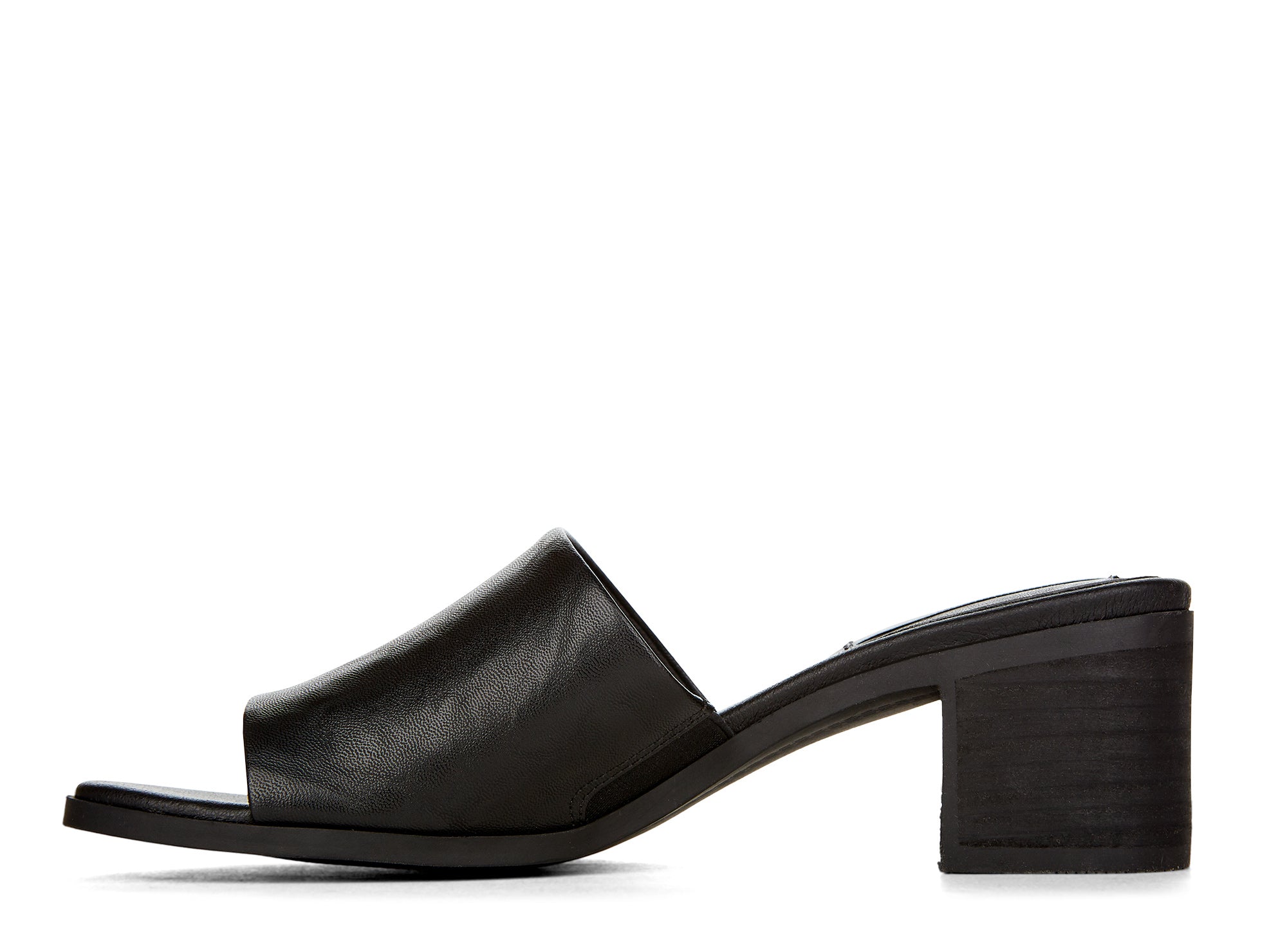 Yellow Shoes | Womens-Sandals-Casual-Med Heel/Slide | Becca Slide | 