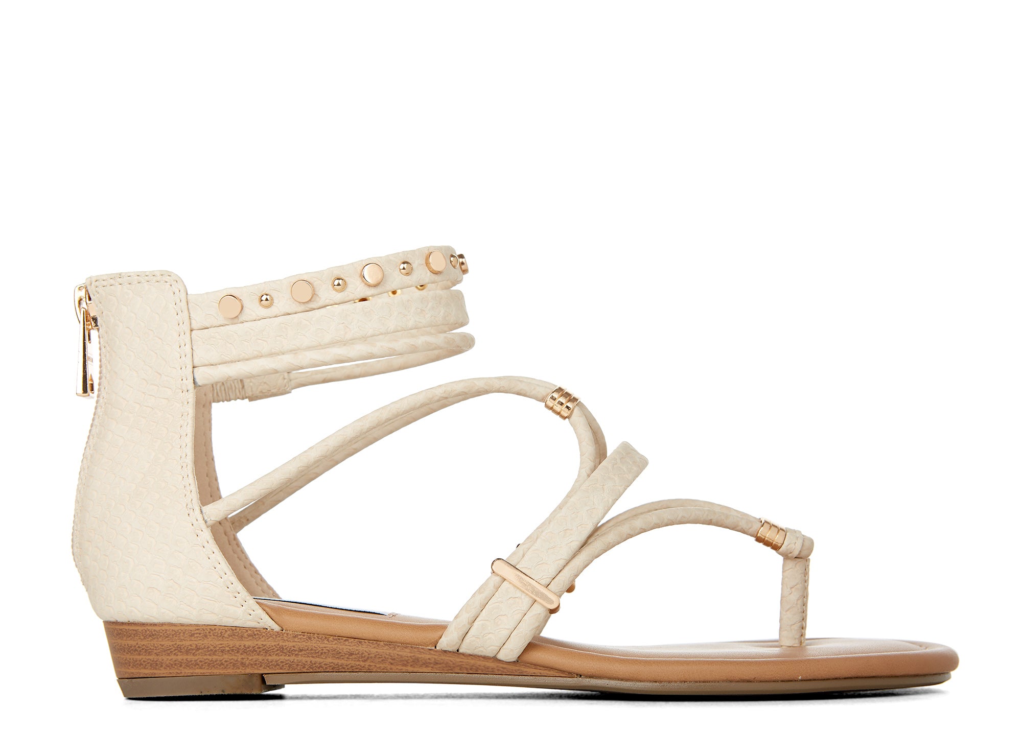 Yellow Shoes | Womens-Sandals-Casual-Low Wedge/Ankle strap | Stardust | 