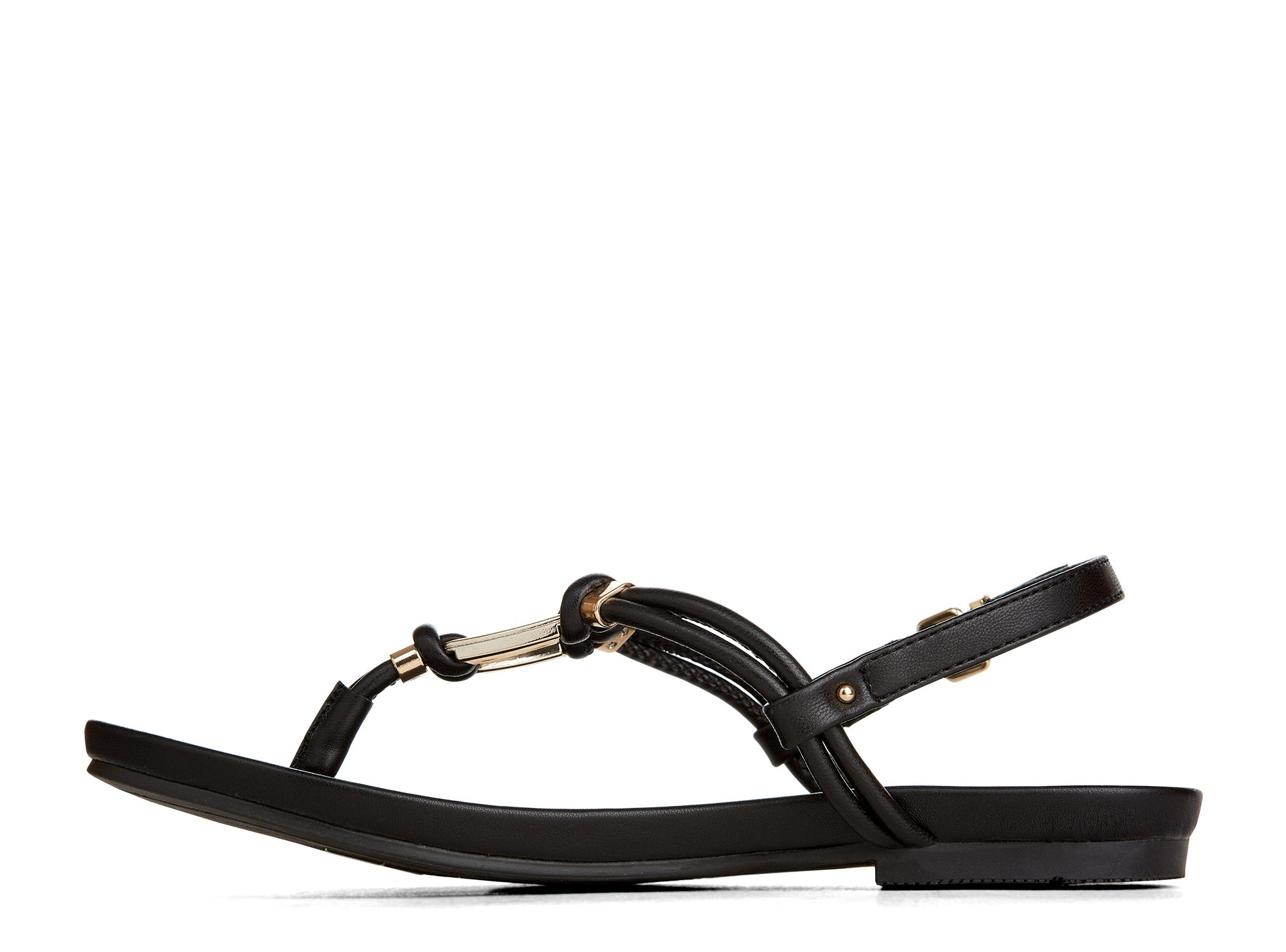 Yellow Shoes | Womens-Sandals-Casual-Flat/Ankle strap | Affection | 