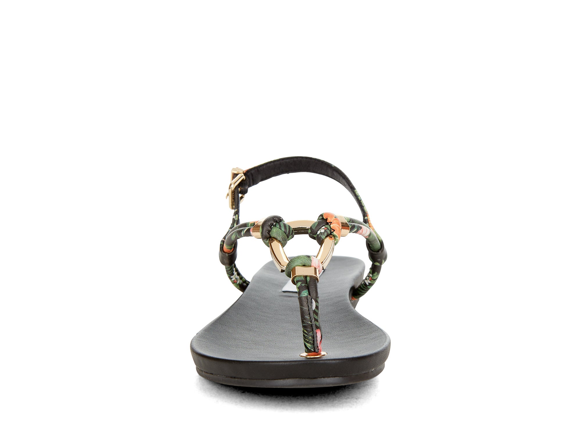 Yellow Shoes | Womens-Sandals-Casual-Flat/Ankle strap | Affection | 