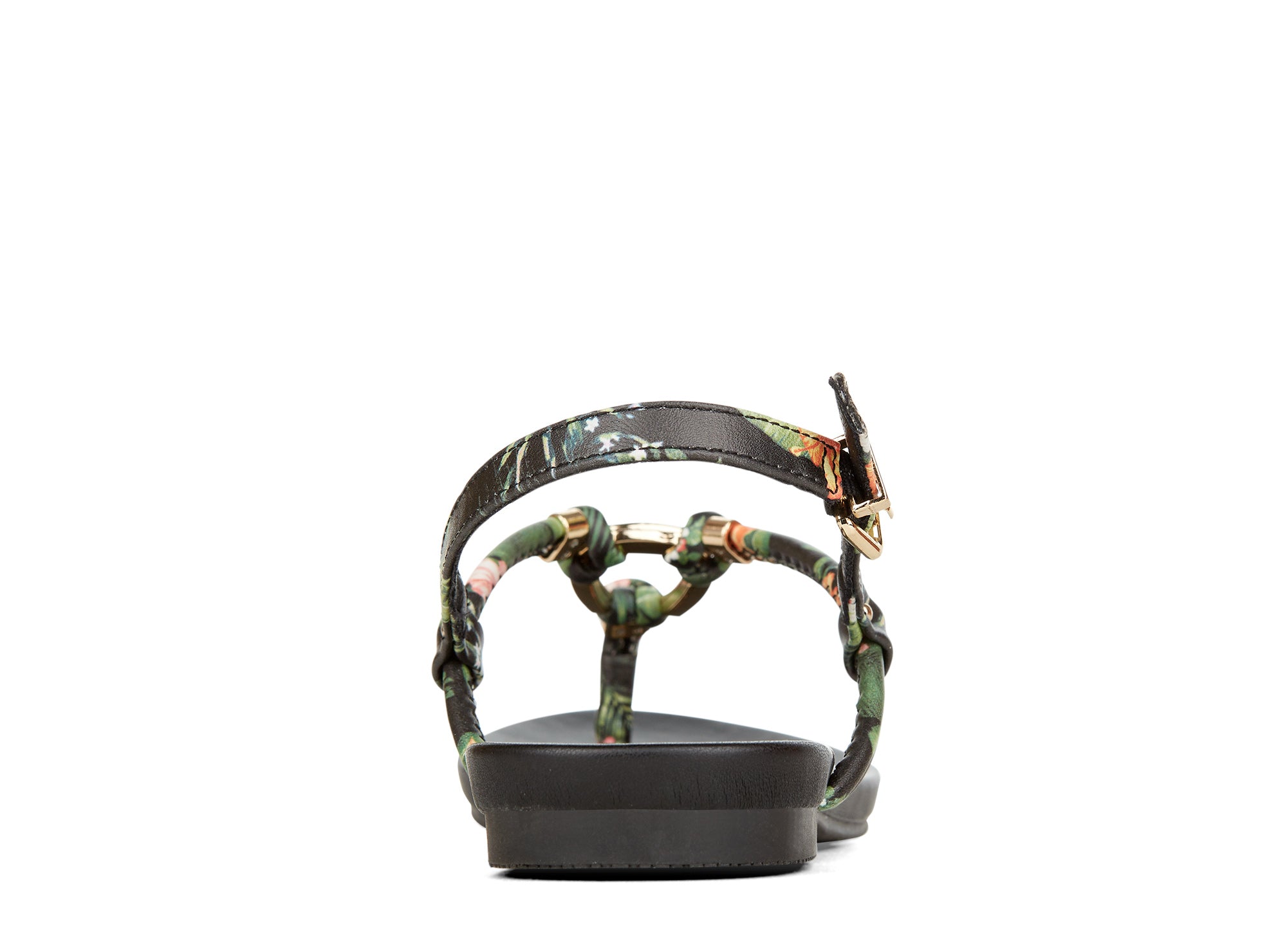 Yellow Shoes | Womens-Sandals-Casual-Flat/Ankle strap | Affection | 