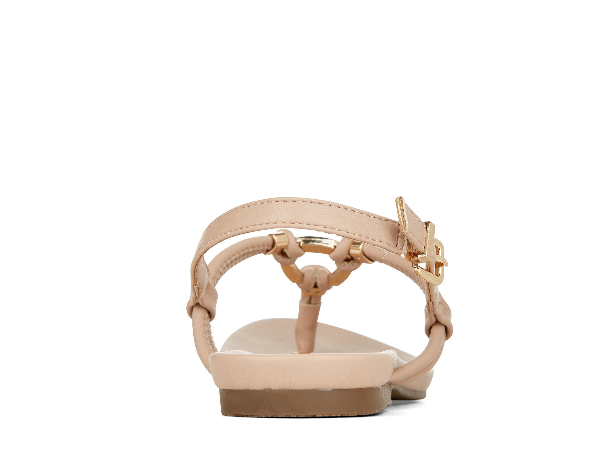 Yellow Shoes | Womens-Sandals-Casual-Flat/Ankle strap | Affection | 